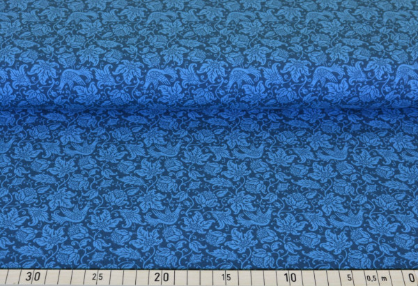 Blattgezwitscher (petrol) - B841