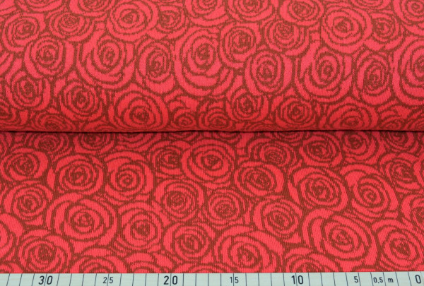 BIO Strick Rosmarie (rot) - B1306