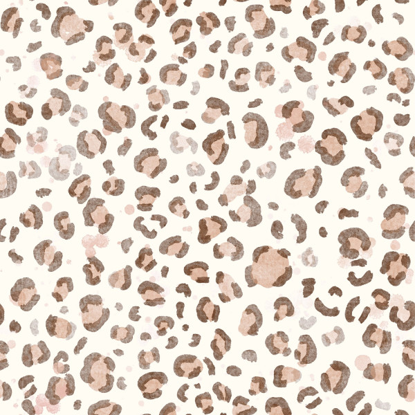 Musselin-Stoff mit elegantem Leopardenmuster aus 100% Baumwolle – leichter, weicher Stoff für kreative Sommermode.