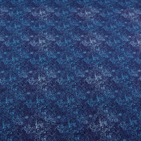 Baumwoll Jersey Stoff – Florales Design in Blautönen – 95% Baumwolle, 5% Elasthan – Ökotex Standard 100 Baumwoll Jersey Stoff – Florales Design in Blautönen – 95% Baumwolle, 5% Elasthan – Ökotex Standard 100