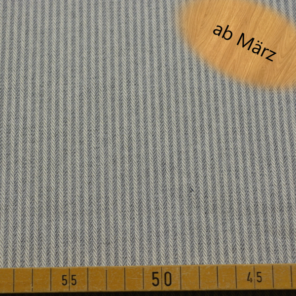 Gobelin Fischgrät Grau – Strukturstoff 250 g/m²