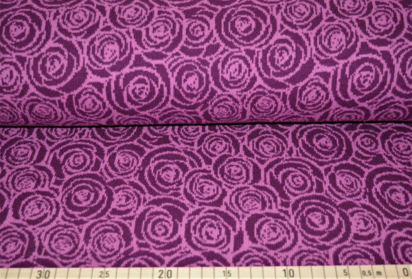 BIO Strick Rosmarie (lila) - B1304