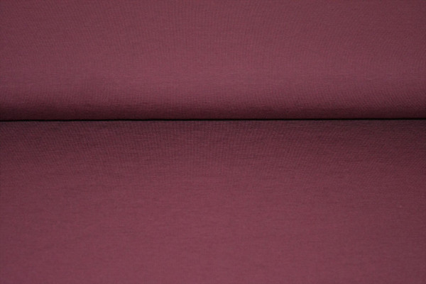 Baumwoll Jersey uni (bordaux) - 2170
